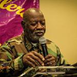 Bishop Stanley Lawson of Unity Tabernacle preparing to preach the opening session of WH 2016 Conference...theme "This Means War!"